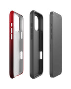 Rouge Noir Mélange iPhone Case
