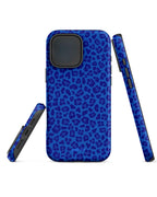 Cheetah Blue iPhone Case