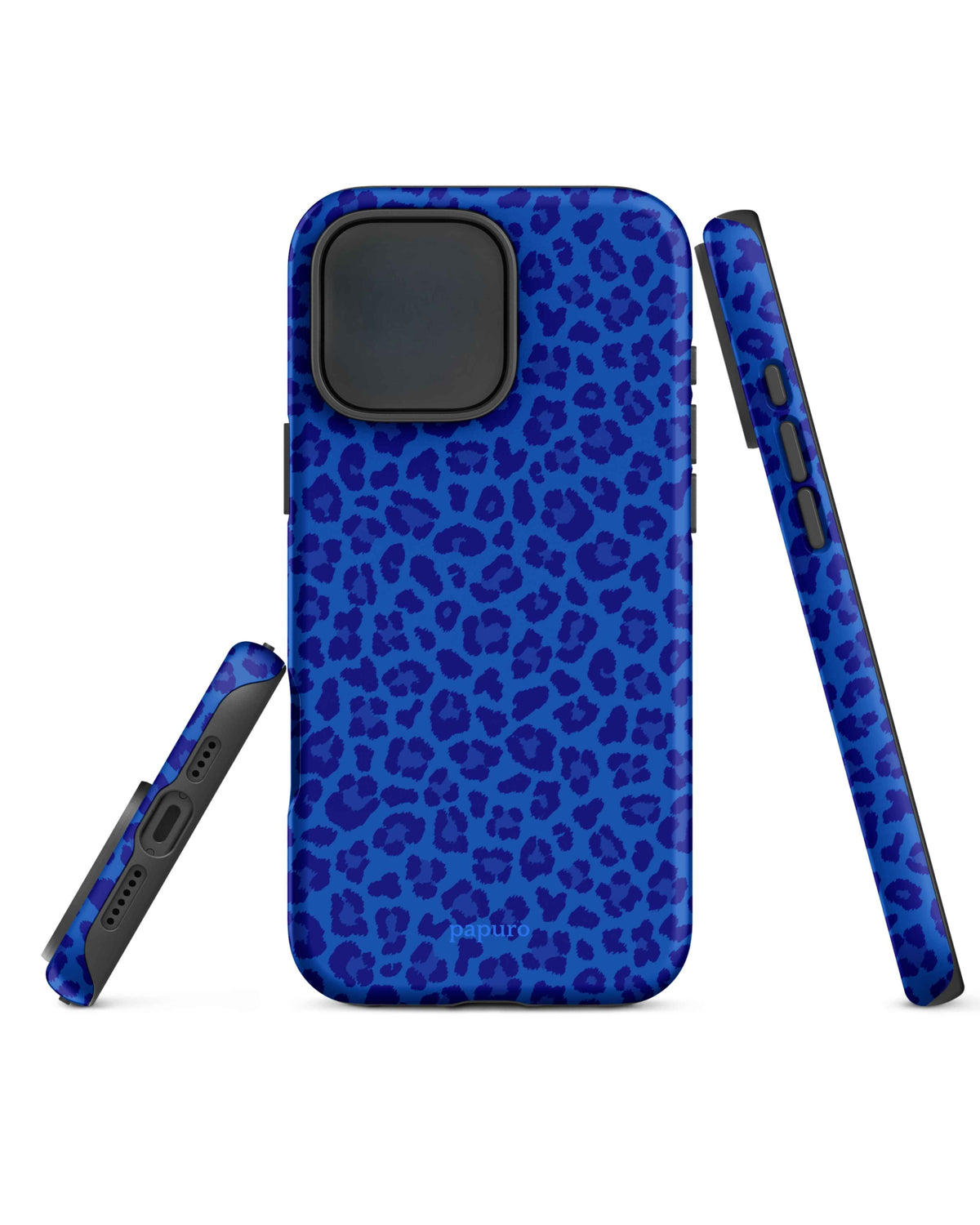Cheetah Blue iPhone Case