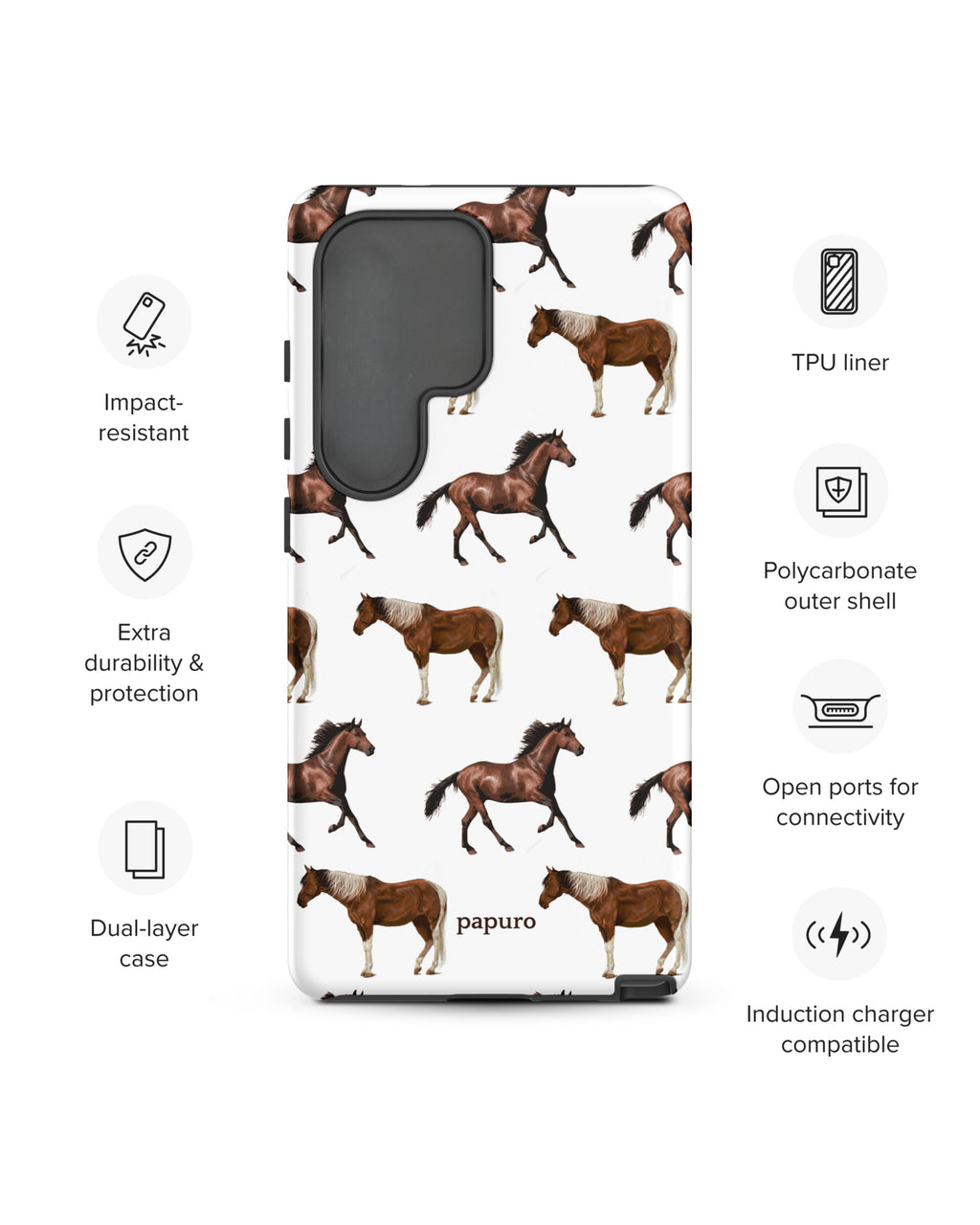 Horsies Samsung Phone Case