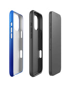 Bleu Mélange iPhone Case
