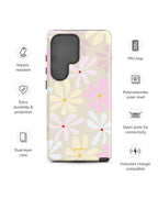 Blooming Beige Samsung Phone Case
