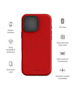 Striped Rouge iPhone Case
