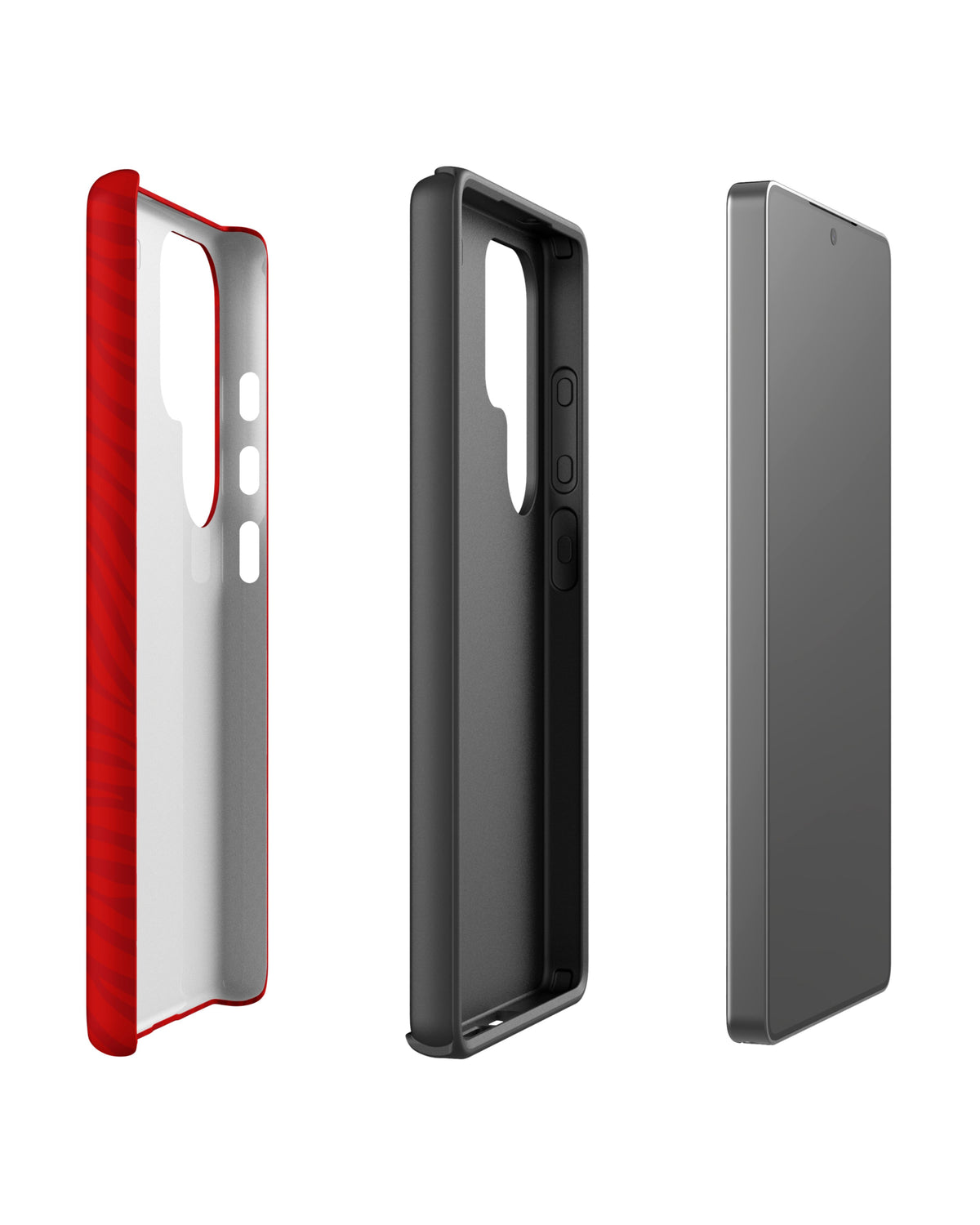 Striped Rouge Samsung Phone Case