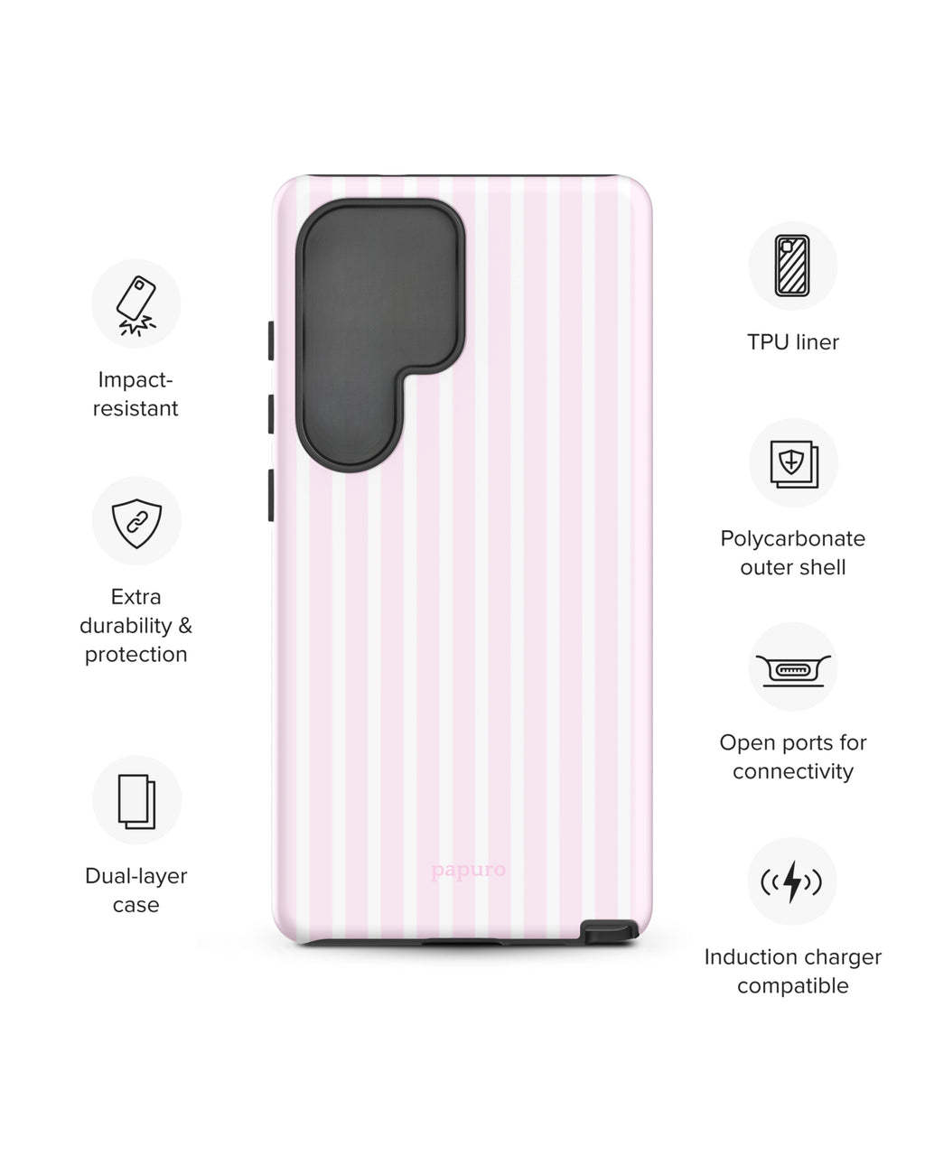 Preppy Pink Samsung Phone Case