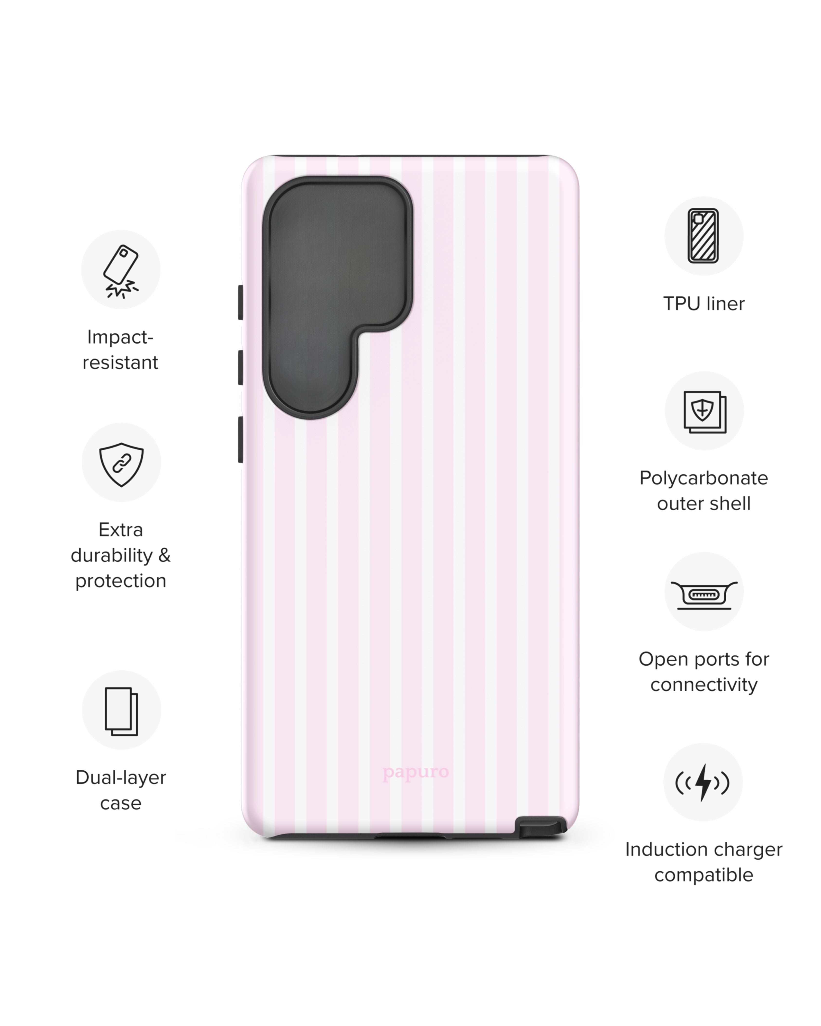 Preppy Pink Samsung Phone Case
