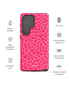 Cheetah Pink Samsung Phone Case