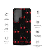 Dark Cherries Samsung Phone Case