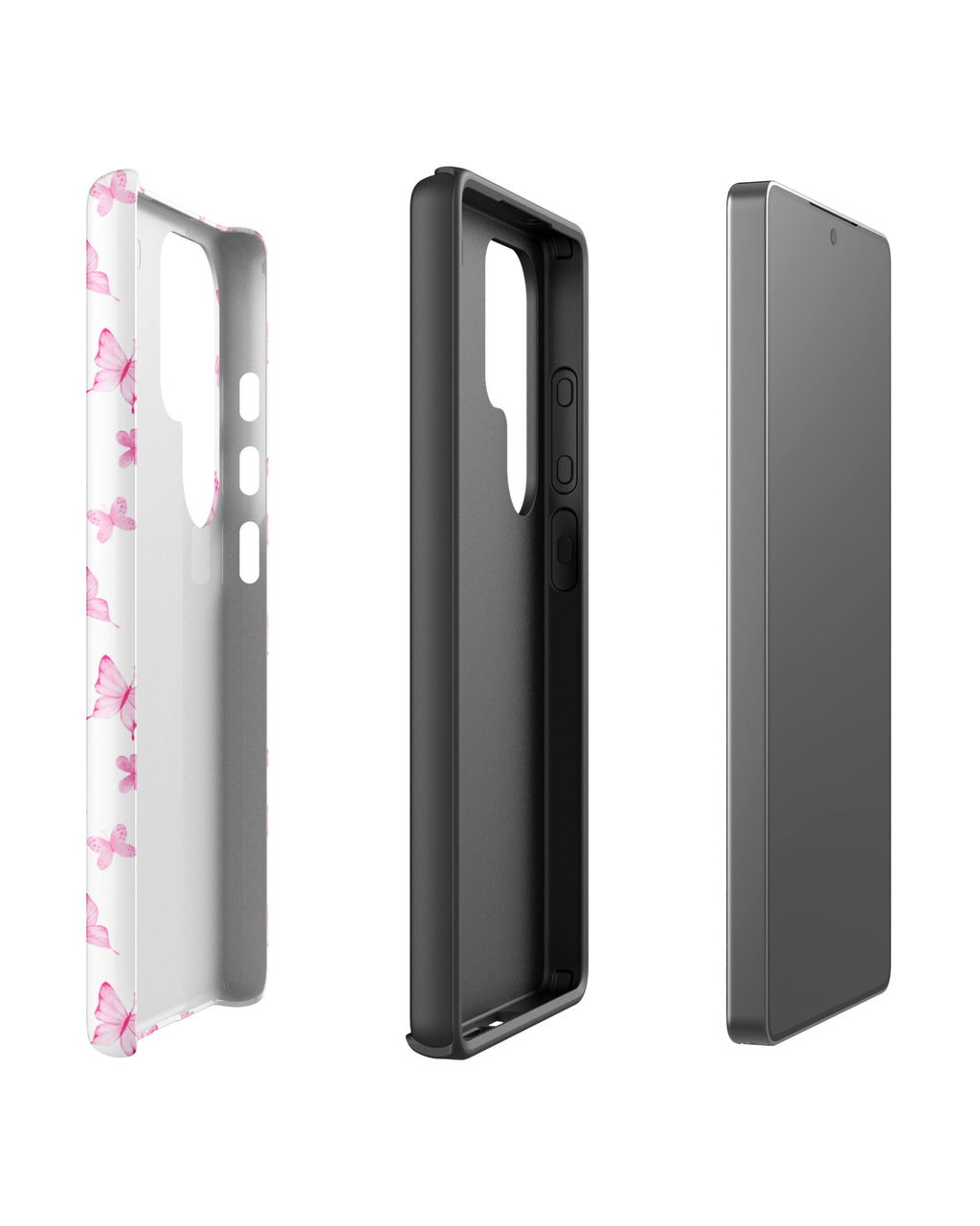 Pink Butterflies Samsung Phone Case