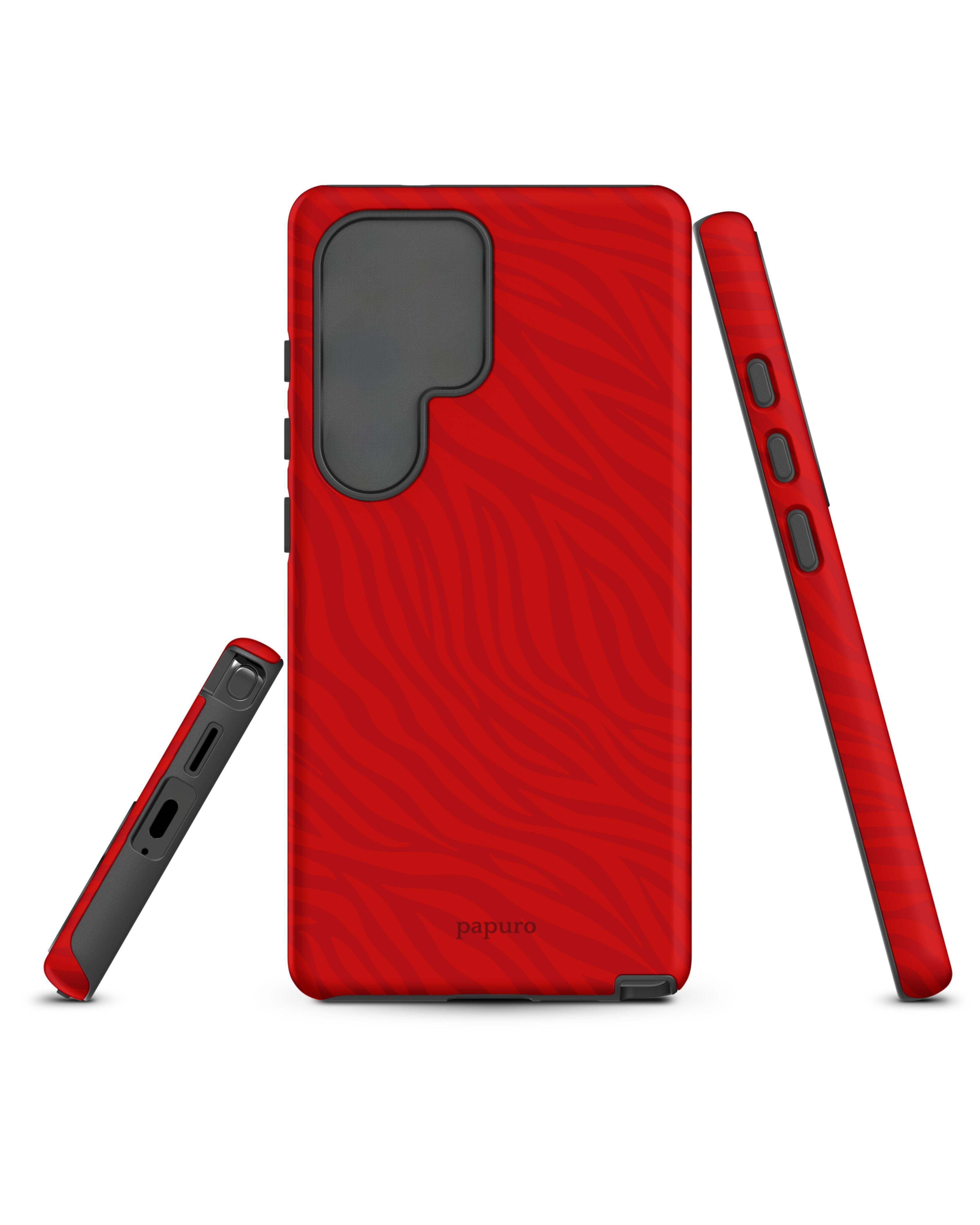 Striped Rouge Samsung Phone Case