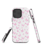 Pink Butterflies iPhone Case