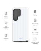 Preppy Baby Blue Samsung Phone Case