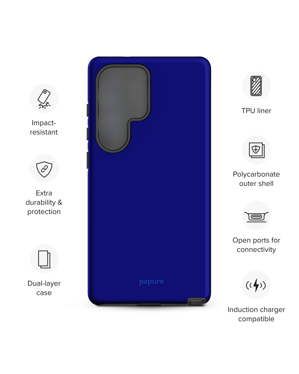 My Royal Blue Samsung Phone Case