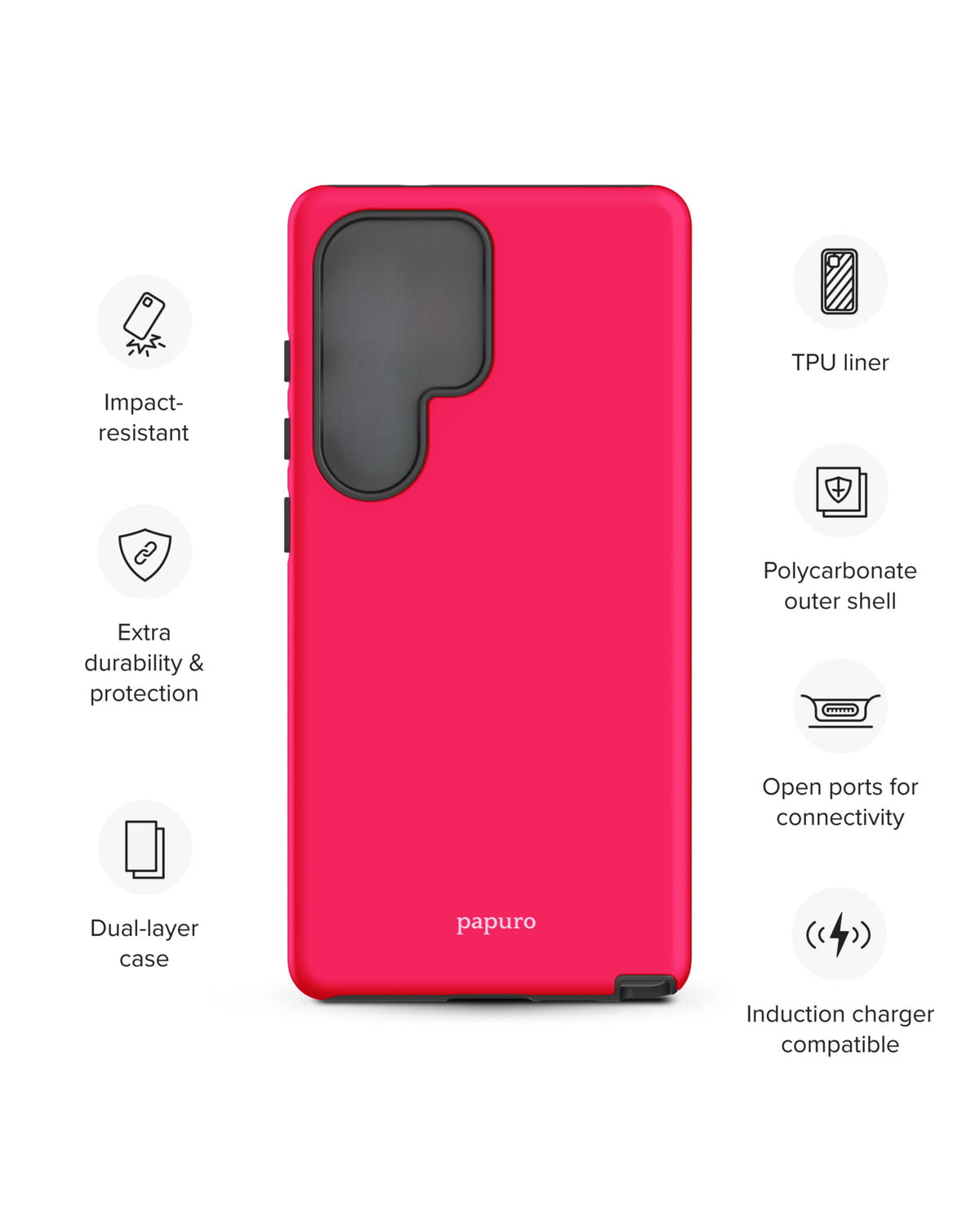 My Hot Pink Samsung Phone Case